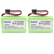 Kastar 2-Pack AAAX3 3.6V MSM 1000mAh Ni-MH Rechargeable Battery for Uniden Cordl - £11.52 GBP