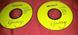 Microsoft Greetings Version 2001 Software - £9.47 GBP