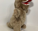 Bears2Go plush t-rex dinosaur brown tan stuffed animal soft toy  - $8.31