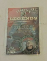 Canadian Legends Official Hockey Hall of Fame Medallions Ted Lindsay - $3.91