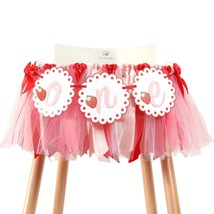 Strawberry One High Chair Banner - Strawberry First/1St Birthday Highcha... - £20.90 GBP