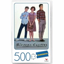 Sixteen Candles Movie 500-Piece Puzzle in Plastic Retro Blockbuster VHS Box - $14.95