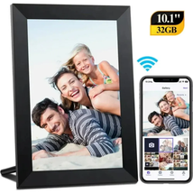Wifi Digital Picture Frame, 10.1 Inch IPS Touch Screen Smart Cloud Photo Frame  - £62.96 GBP+