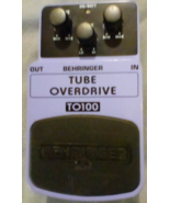Behringer TO100 Tube Overdrive distortion box Effects pedal very good condition - $39.60