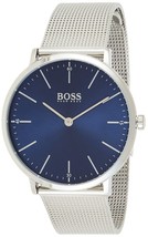 Hugo Boss Horizon Blue Dial Stainless Steel Men&#39;s Watch 1513541 - £122.88 GBP
