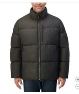 Nautica Mens Puffer Jacket Gray Grey Quilted Pockets Lightweight Full-Zi... - $98.29 CAD