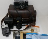 Canon AE-1 35mm SLR Film Camera with Canon FD 50mm 1:1.8 Lens UNTESTED - $148.49