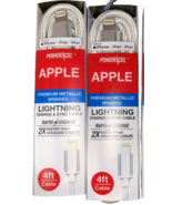Charger For Apple I Phone I Pad| I Pod  Rapid Charge 4 ft Cable Set of 2 - $182.45 MXN