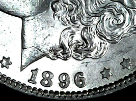 Morgan Dollar 1896 AA21-1130   - £100.99 GBP