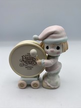 1986 Precious Moments Clown Beating Drum 1st Birthday Club Figurine Members Only - £16.07 GBP