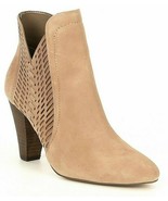 Women Vince Camuto Rotiena Suede Laser Cut Booties, Multi Sizes Wild Mus... - £101.83 GBP