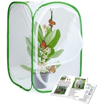 Insect And Butterfly Habitat Cage Terrarium Pop-Up 23.6 Inches Tall - £22.92 GBP