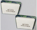 2 Box of 12  Blank Many Thank Cards with Envelopes~ 'Many Thanks' 4*3.5 In - $22.49