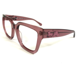 Coach Sunglasses Frames HC 8249 L1049 55278Z Clear Pink Oversized 53-21-140 - £52.14 GBP