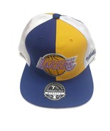 Mitchell &amp; Ness Los Angeles Lakers Fitted Hat Cap Reload 2.0 Pinwheel Si... - £19.43 GBP