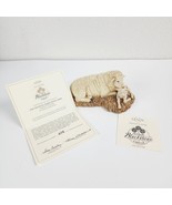 Lenox Thomas Blackshear&#39;s Ebony Visions The Nativity Sheep With Lamb COA... - £223.93 GBP