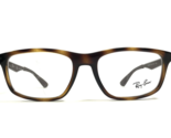 Ray-Ban Eyeglasses Frames RB7055 2012 Tortoise Brown Gray Rectangular 53... - £80.53 GBP