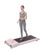 Soozier Pink Under Desk Treadmill - Foldable - $282.99