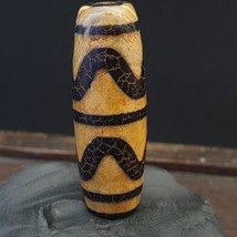 Himalaya Indo Tibetano Raro Patrones Dzi Amuleto Bead - €39,90 EUR