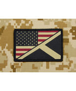 Subdued US/Scotland Stars &amp; Stripes/St. Andrews Flag Patch Saltire UKSF ... - $9.75