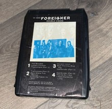 FOREIGNER DOUBLE VISION VINTAGE RARE 8 TRACK TAPE - Ripples on label - $9.38