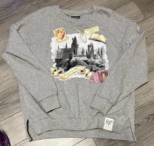 Harry Potter Official Screen Print Sweatshirt Size Juniors Large Hogwarts - £11.40 GBP
