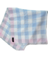 Gear Kids Handwoven Baby Blanket We Three Weavers Fringe  37 x 37 inch B... - £13.18 GBP
