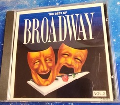 The Best of Broadway Volume 2 Music CD Jazz Classical Stage &amp; Screen - £3.74 GBP