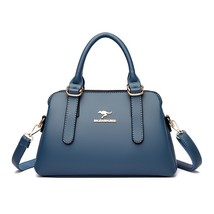 2022 Elegant Female Messenger Bag Large Capacity Handbags Pu Leather Shoulder Cr - £45.78 GBP