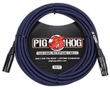 Pig Hog PHM20BRD Black/Red Woven High Performance XLR Microphone Cable, ... - $27.25