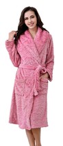 RH Women’s Belted Shawl Collared Robe Deluxe Lounge Sleep Bath Coat RHW2721 - $37.99