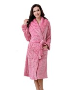 RH Women’s Belted Shawl Collared Robe Deluxe Lounge Sleep Bath Coat RHW2721 - £30.29 GBP