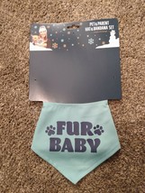 “FUR BABY” Tie Bandana Unique Puppy Dog Scarf One Size Fits Most Pets - $1.50