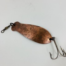 K-B Copper Spoon Fishing Lure Spinner Superior Wisconsin Wis Vintage 4.5&quot; Long - £11.83 GBP