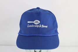 Vtg 90s Spell Out Leadership is Sweet Betty Crocker Roped Snapback Hat C... - $19.75