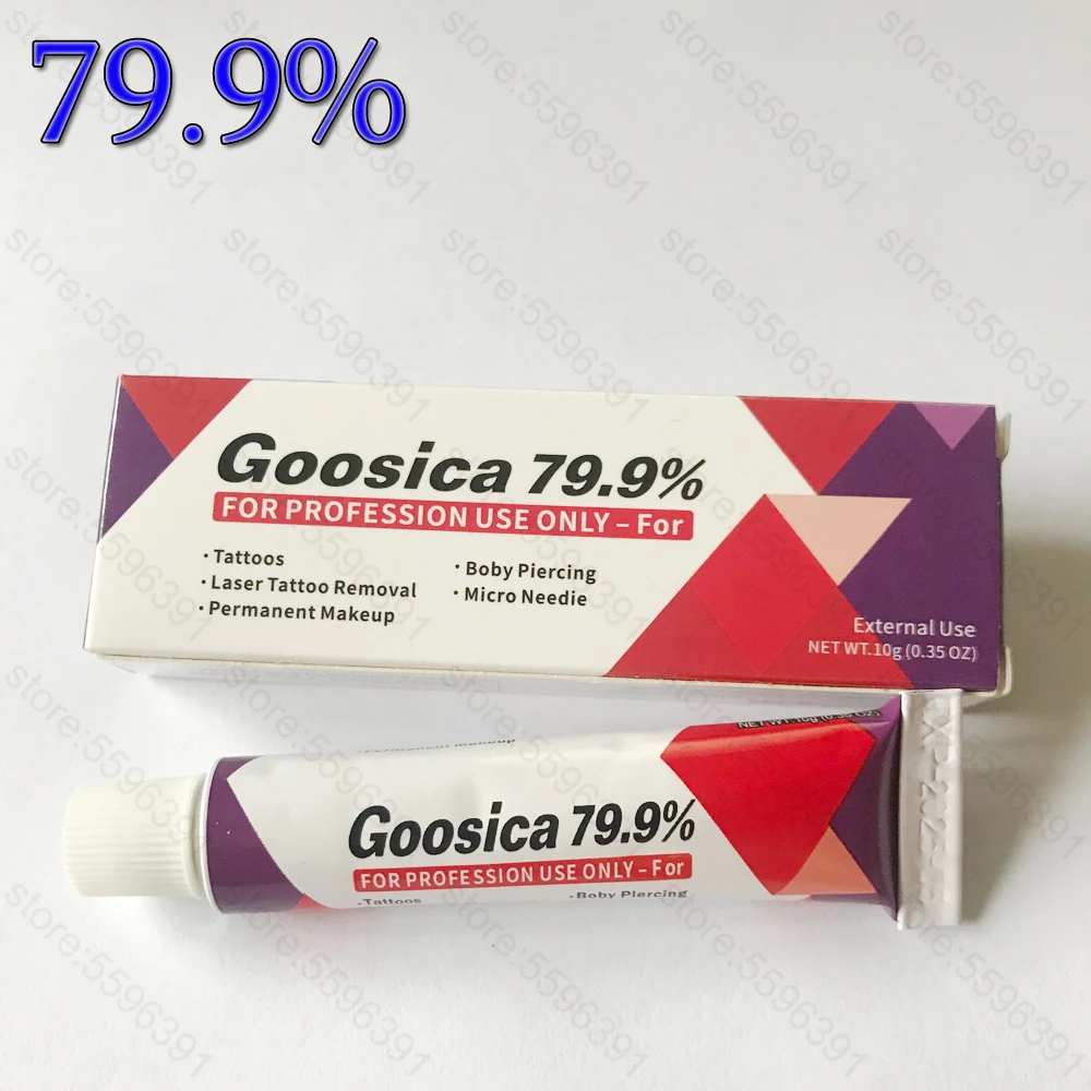 New 79.9% 2/5/10/20/30/50/100PCS Tattoo Cream Before Semi Permanent Make... - $53.28