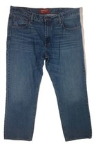 Arizona Men&#39;s Blue Jeans Slim Straight  Size 38x30 Measured 38x29 - $16.69