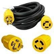 Leisure Cords 10-Gauge Heavy Duty L14-30 Generator Power Cord Up To, 30 ... - $48.99