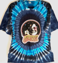 Janis Joplin 2004 Regular Weird People Blue Sundog Tie Dye Two-Sided T-Shirt Xl - £69.96 GBP