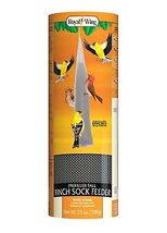 Royal Wing 11428 Finch Sock Bird Feeder 25 oz. Capacity Prefilled w/ Nyj... - $35.83