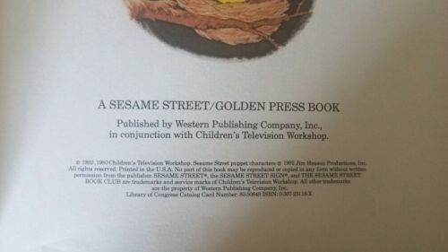 Sesame Street Early Bird On Sessme Street Rare Item image 3
