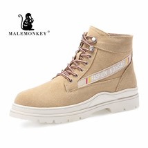 High Top Women Sneakers Platform Boots Autumn Casual Breathable Non-slip Comfort - £41.73 GBP