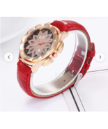 Sophisticated Rhombus Rhinestone Women&#39;s Watch with Leather Strap - Fash... - £19.97 GBP