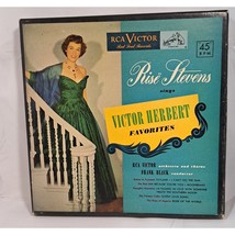 Rise Stevens sings Victor Herbert Favorites 1950 colored vinyl 45 RPM 4 Records - £10.35 GBP