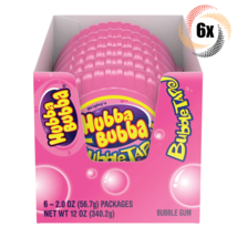 Full Box 6x Packs Wrigley's Hubba Bubba Awesome Original Bubble Gum Tape 6FT - $21.20