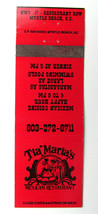 Tia Maria&#39;s Mexican Restaurant - Myrtle Beach, South Carolina Matchbook Cover SC - £1.19 GBP