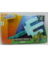 Nerf Super Soaker Minecraft Trident Water Blaster Pull Back Plunger Hand... - €8,58 EUR