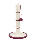 Cat Scratching Post 19 in Tall Kitty Scratcher Ball Swat Sisal Natural J... - $362.60 MXN