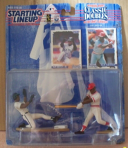 Starting Lineup Classic Doubles Ken Griffey Sr. and Ken Griffey Jr. with cards - £43.97 GBP