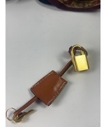 CELINE Lock and Key set with gold hardware - €51,27 EUR